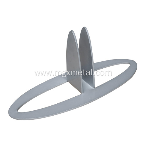 Silver Coated 5mm Thick Elliptical Partition Board Base